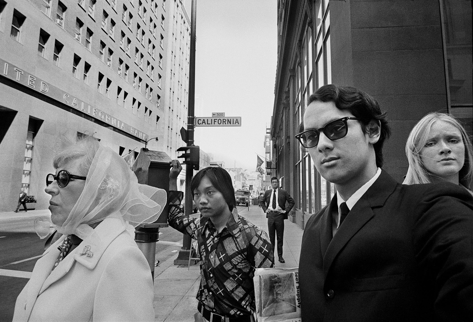 Michael Jang: Self-Portrait, Financial District, San Francisco, 1973