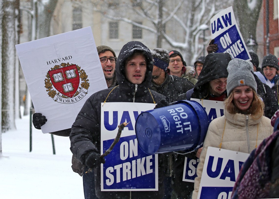How Harvard Aims to Muzzle Unions