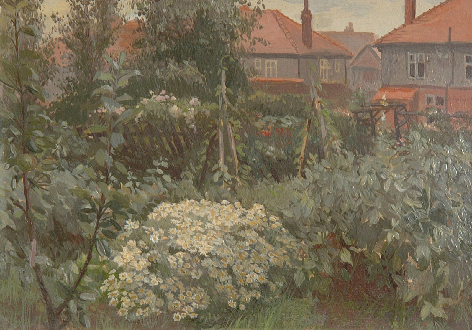 Percy Horton: Suburban Garden, 1921