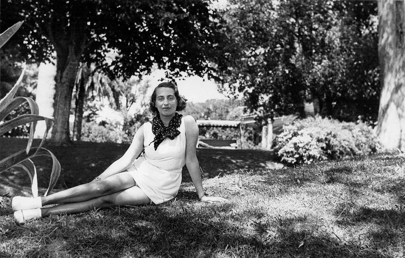 Silvina Ocampo at her family’s summer home near Buenos Aires, 1933–1934