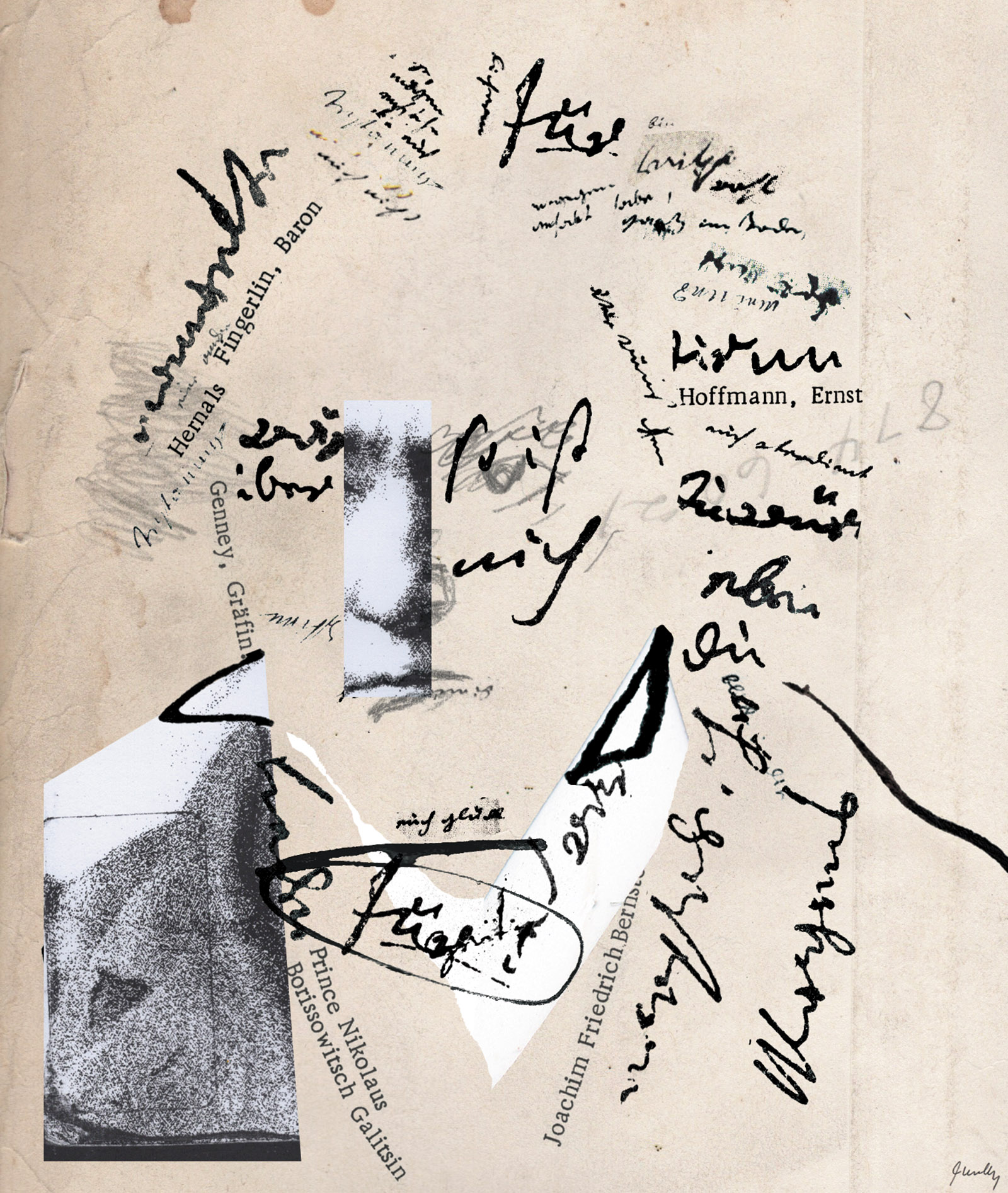 Beethoven; illustration by Joanna Neborsky
