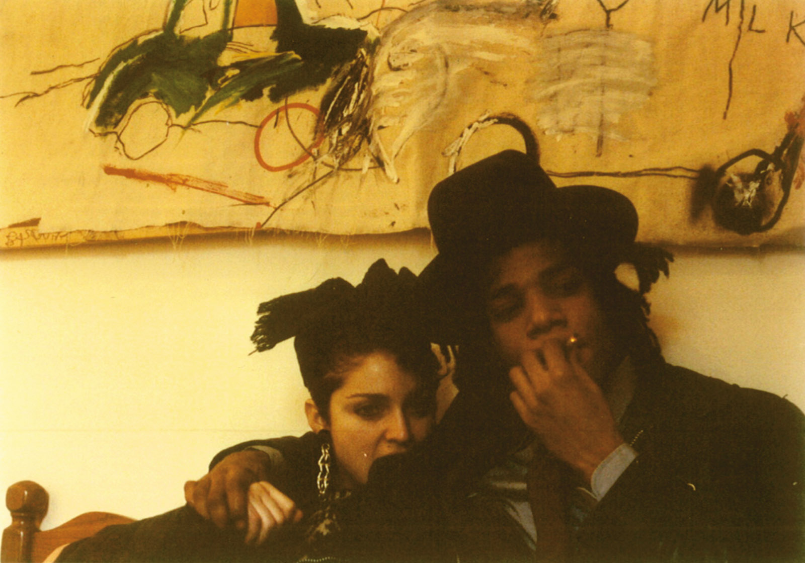 Madonna and Jean-Michel Basquiat, New York City, 1982
