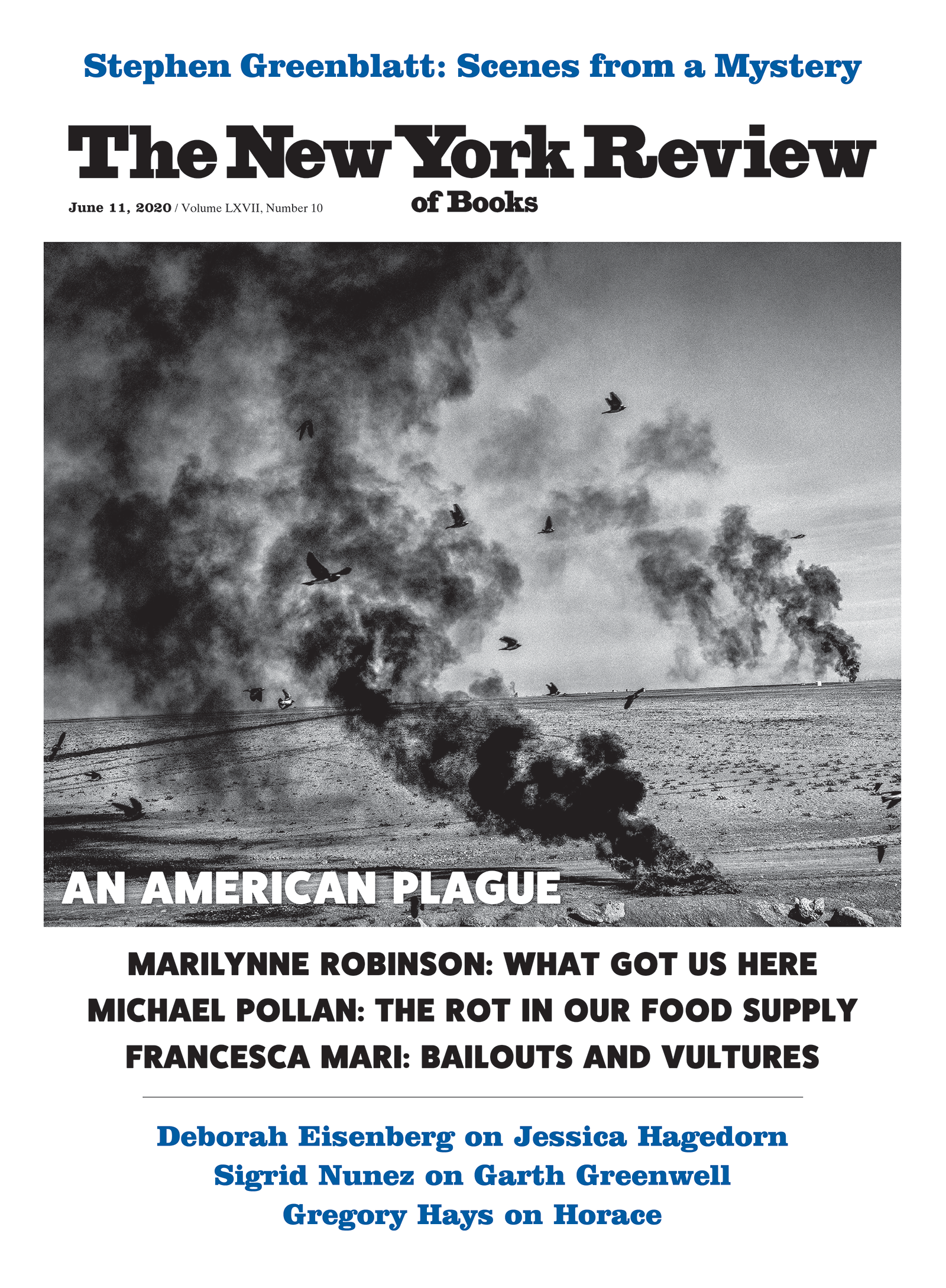 Image of the June 11, 2020 issue cover.