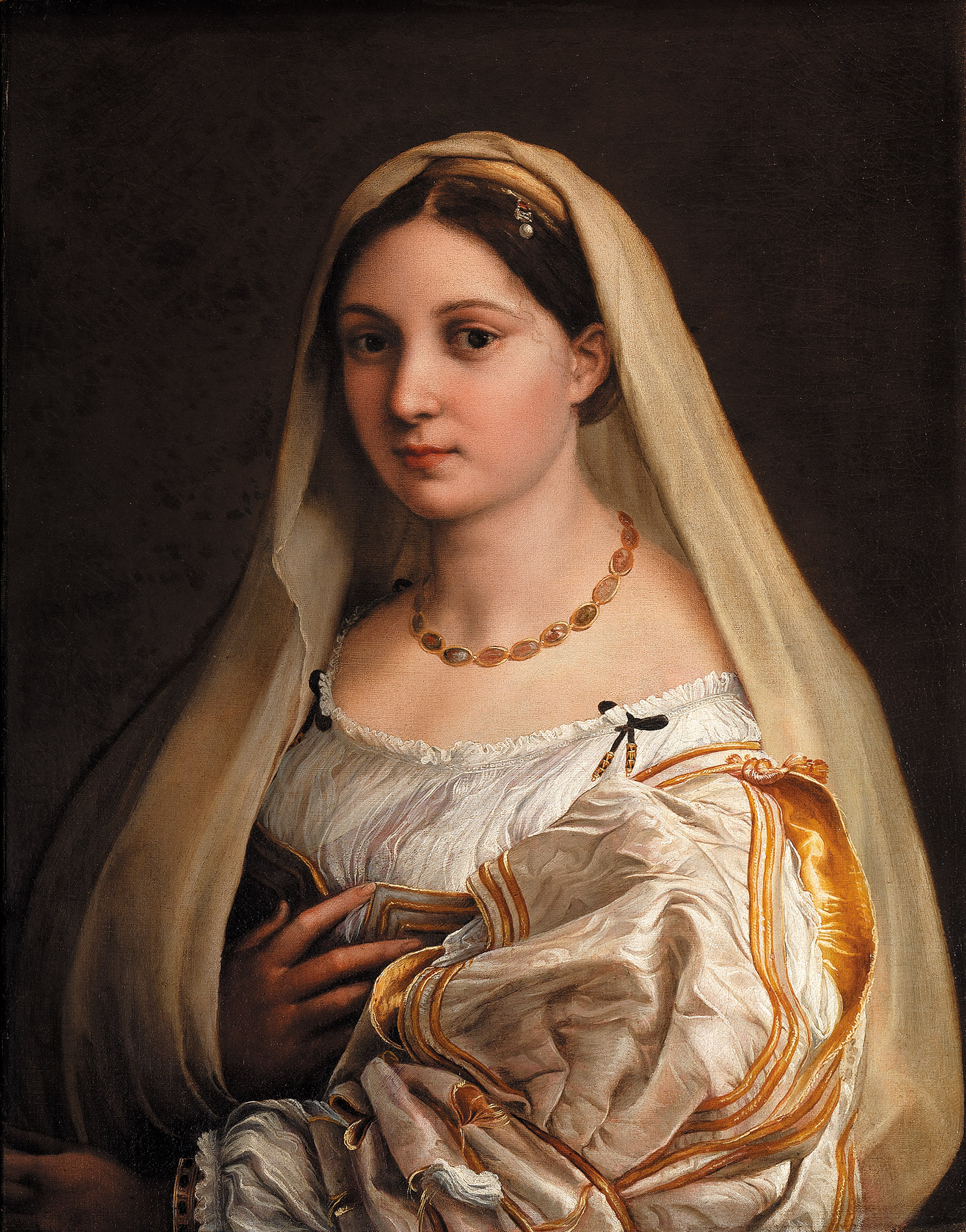 La Velata; painting by Raphael
