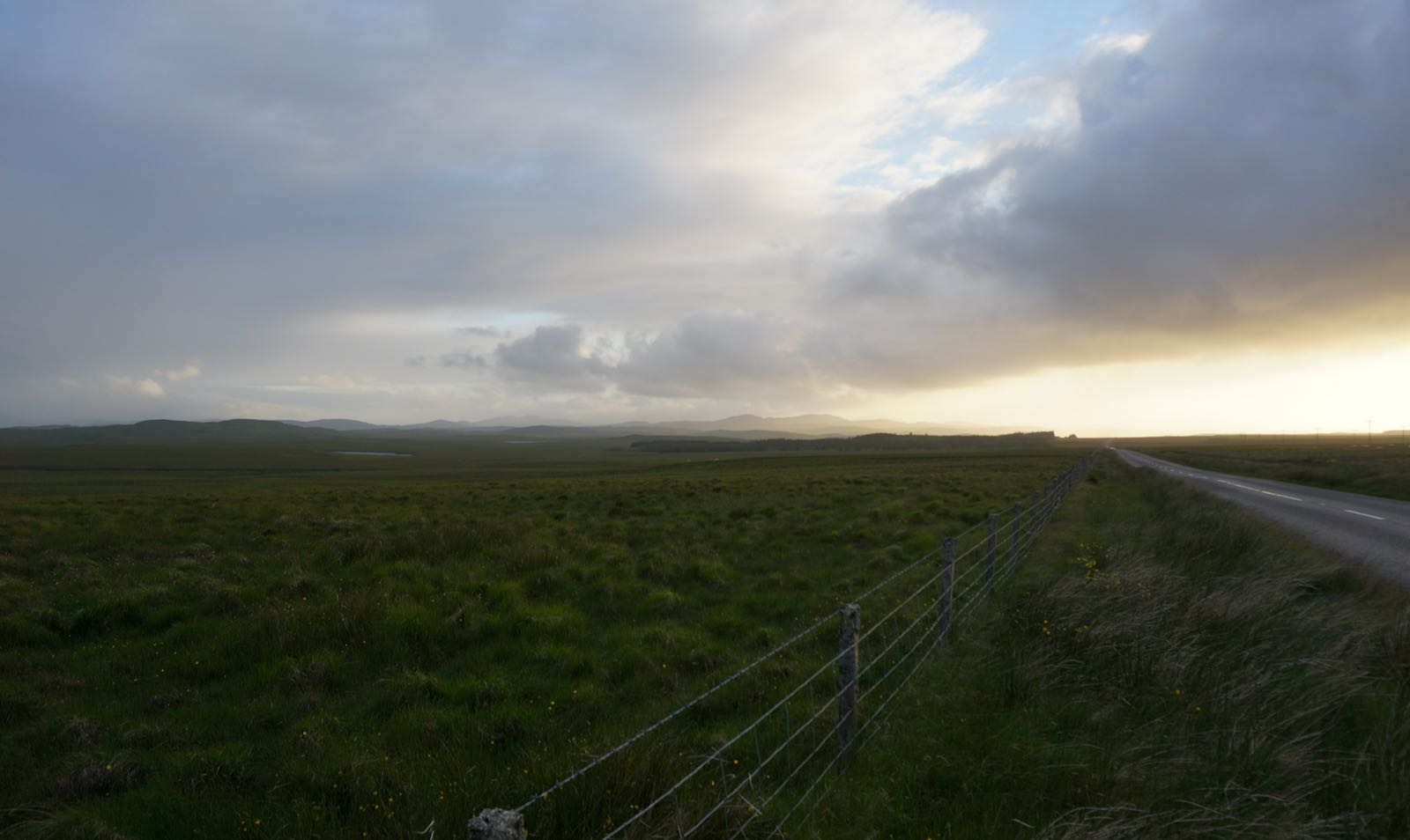 Scottish island landscape