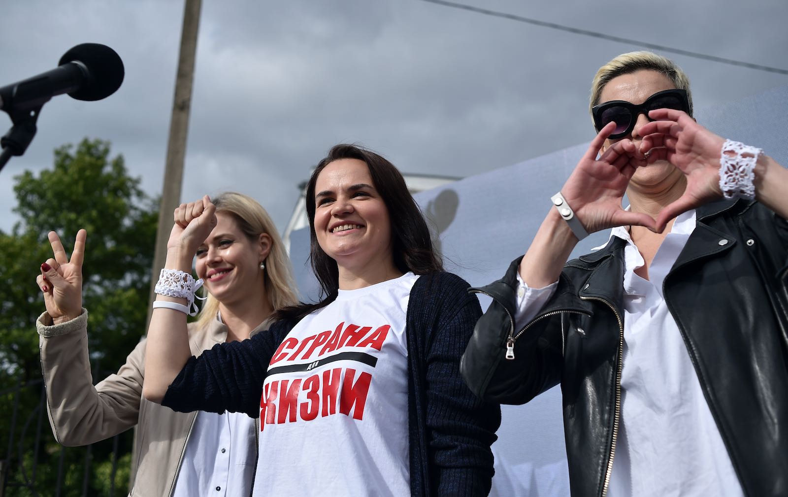 Women opposition leaders in Belarus