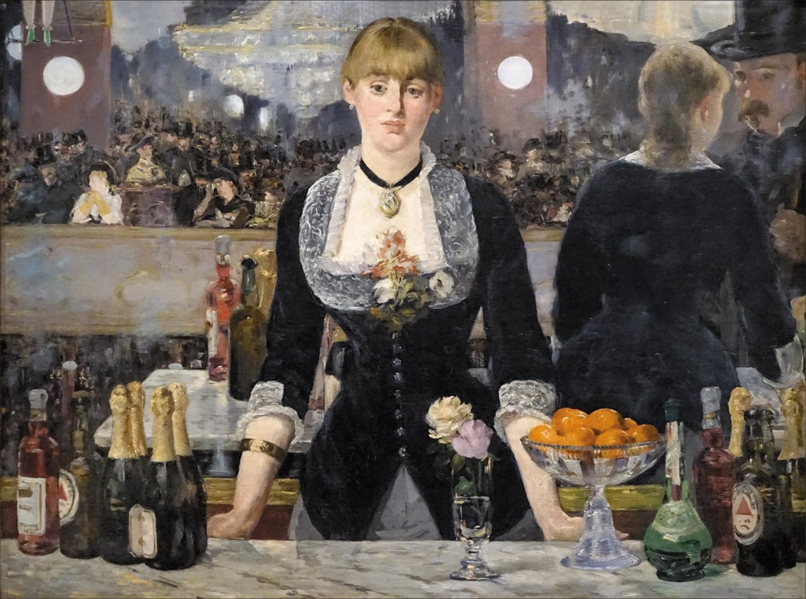 A Bar at the Folies-Bergère; painting by Édouard Manet