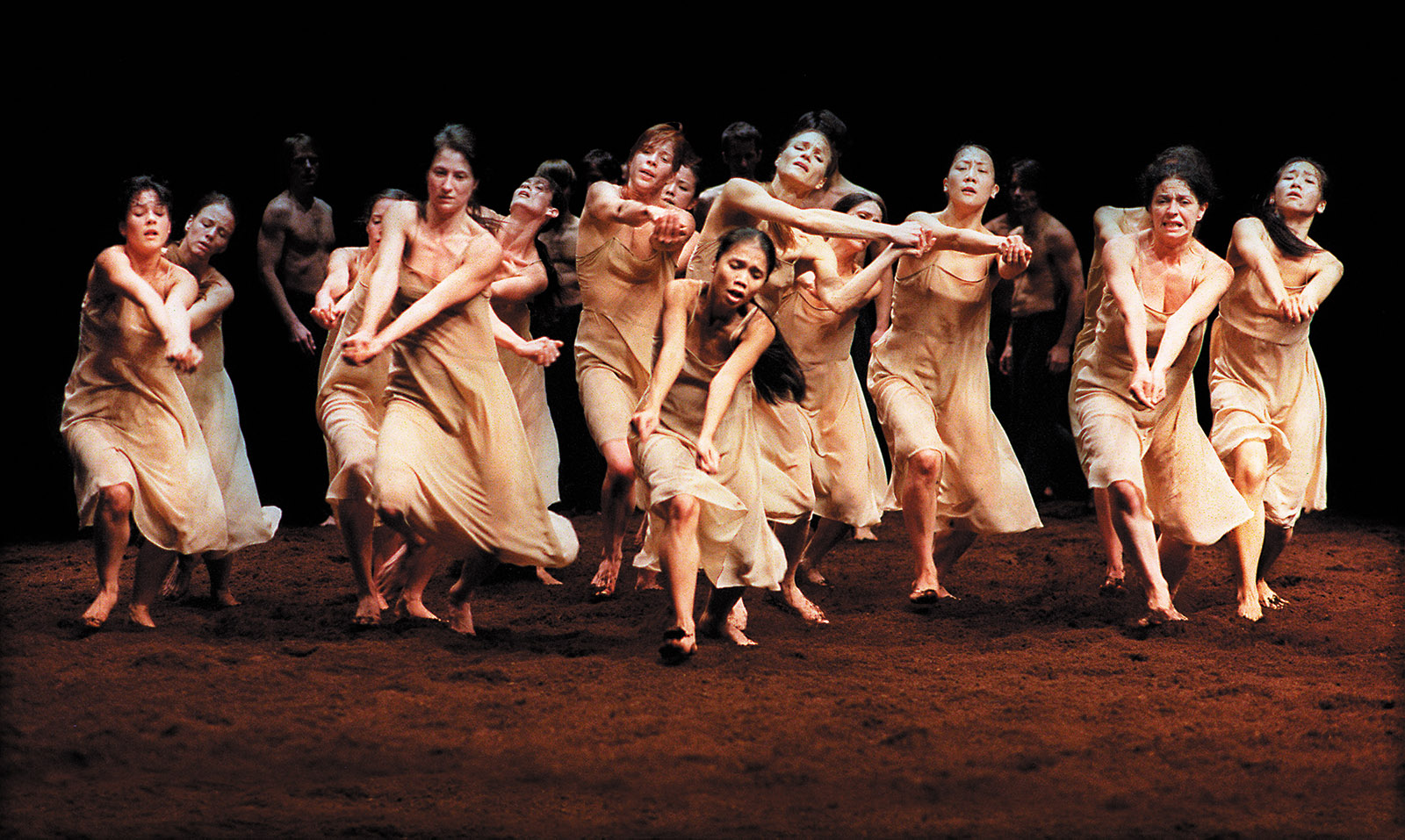 A scene from Pina Bausch’s production of Igor Stravinsky’s The Rite of Spring