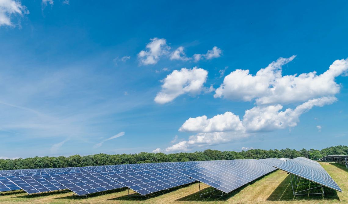 A 20-megawatt solar farm on Long Island
