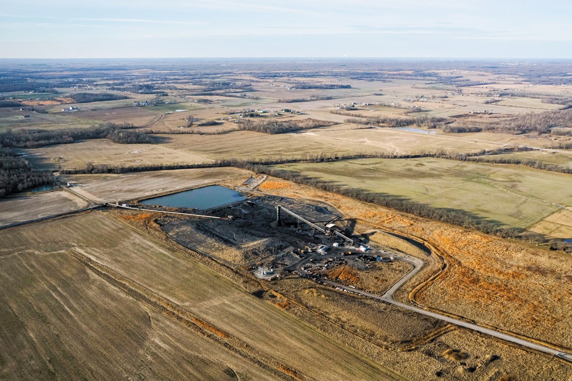 Rocky Branch coal mine, Saline County, Illinois