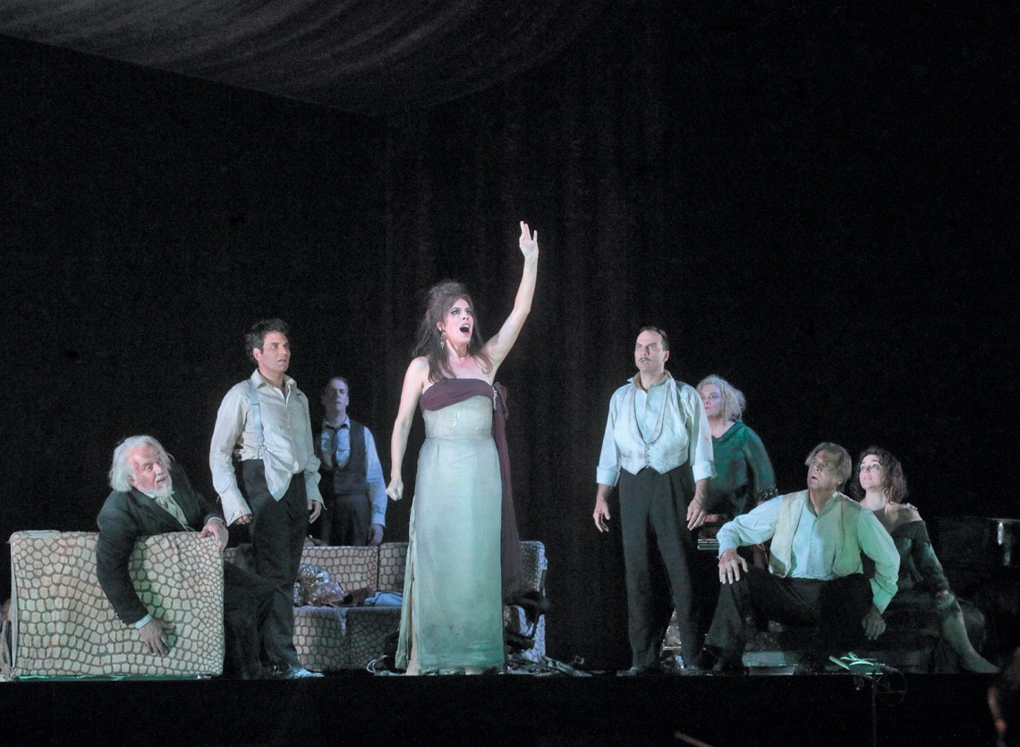 Audrey Luna as Leticia Maynar in The Exterminating Angel at the Metropolitan Opera, New York City