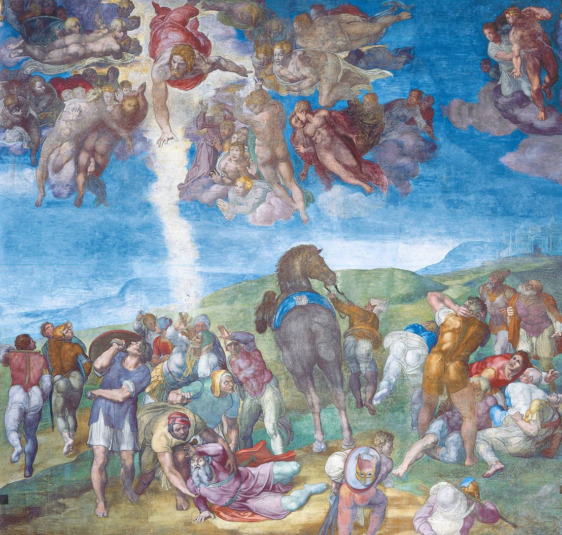 The Conversion of Paul by Michelangelo