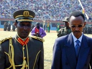 President Paul Kagame and Army Chief of Staff Kayumba Nyamwasa