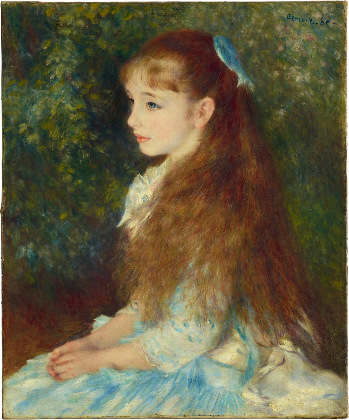 Mlle Irène Cahen d’Anvers; painting by Pierre-Auguste Renoir