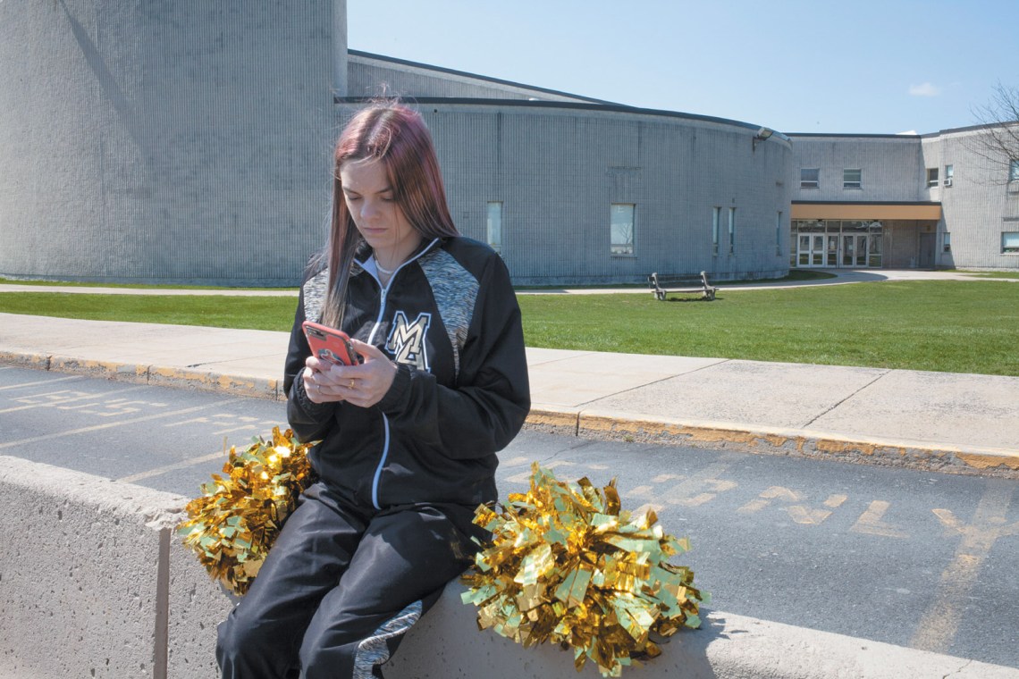 Brandi Levy, a former cheerleader at Mahanoy Area High School and the plaintiff in the Supreme Court free speech case Mahanoy Area School District v. B.L.