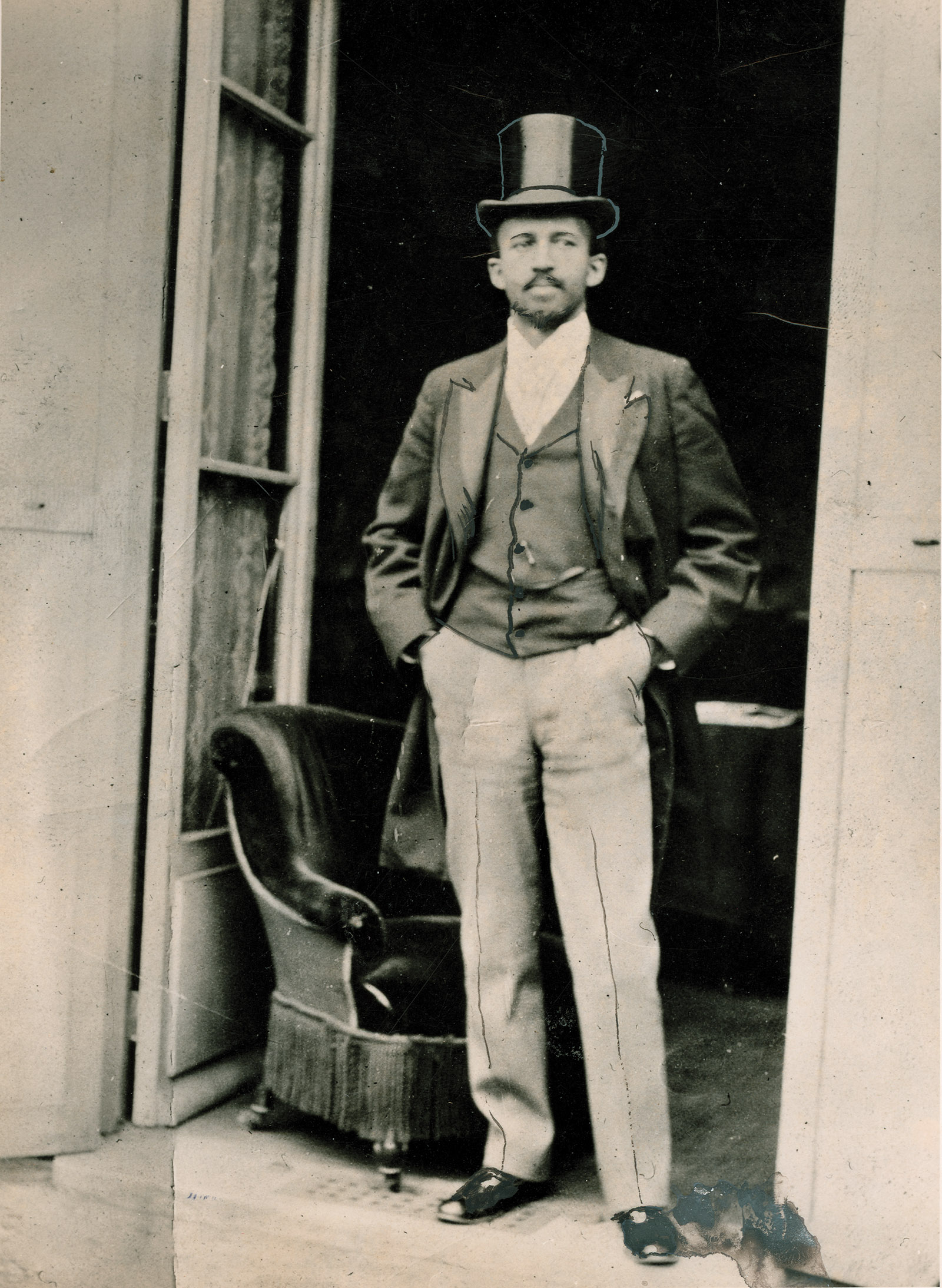 W.E.B. Du Bois at the Paris Exposition, 1900