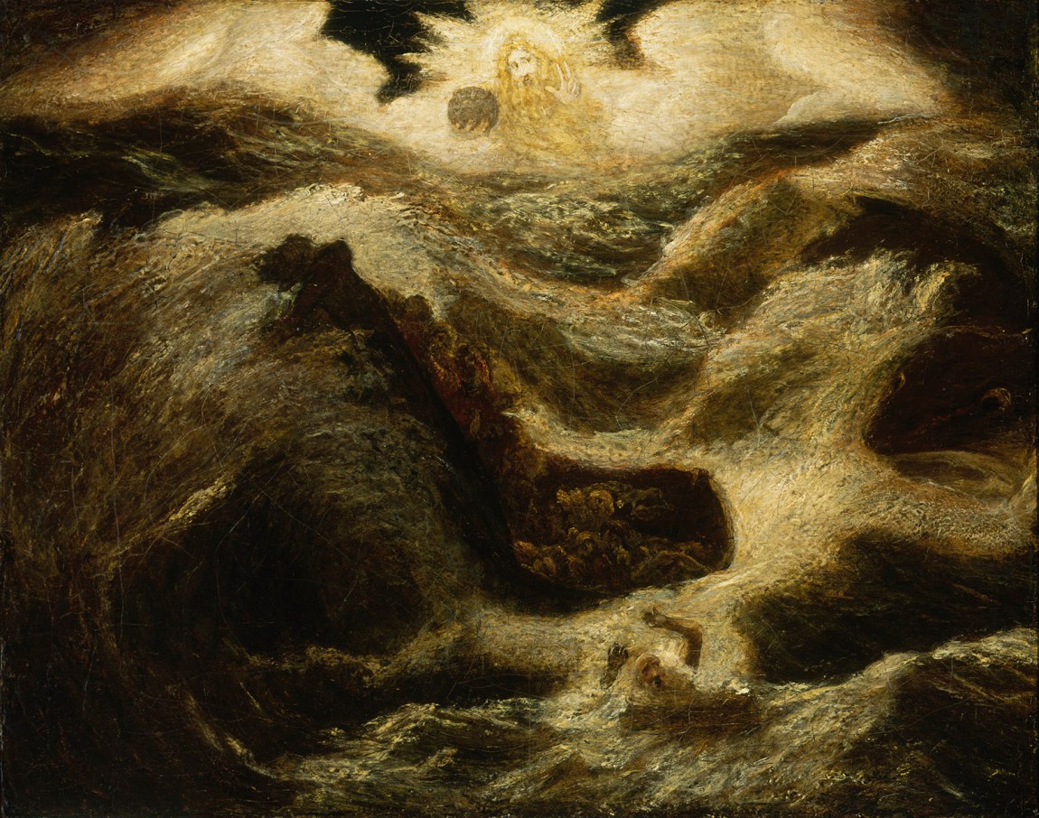 Jonah, circa 1885–1895; painting by Albert Pinkham Ryder
