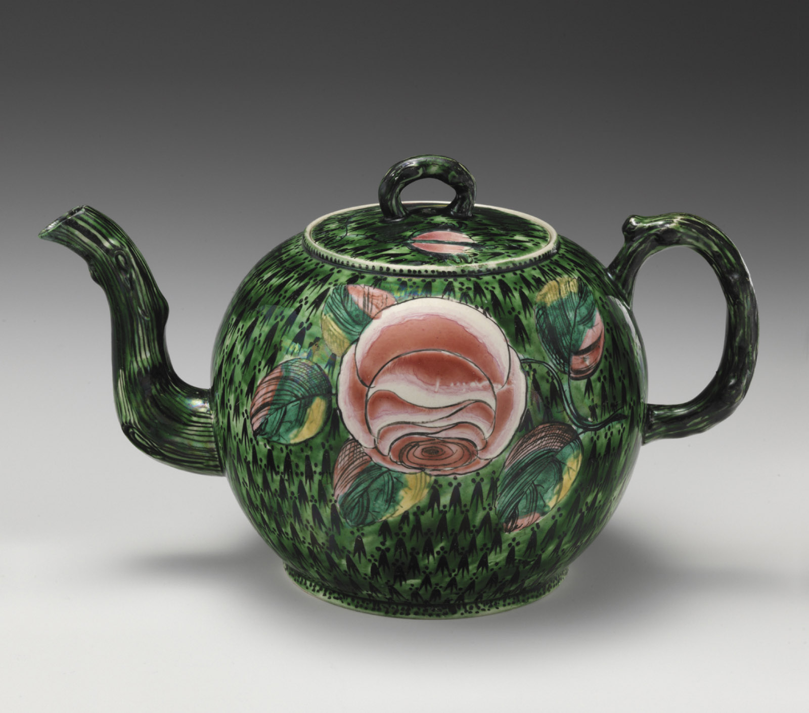 Staffordshire teapot