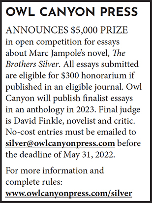 Ad for Owl Canyon Press contest