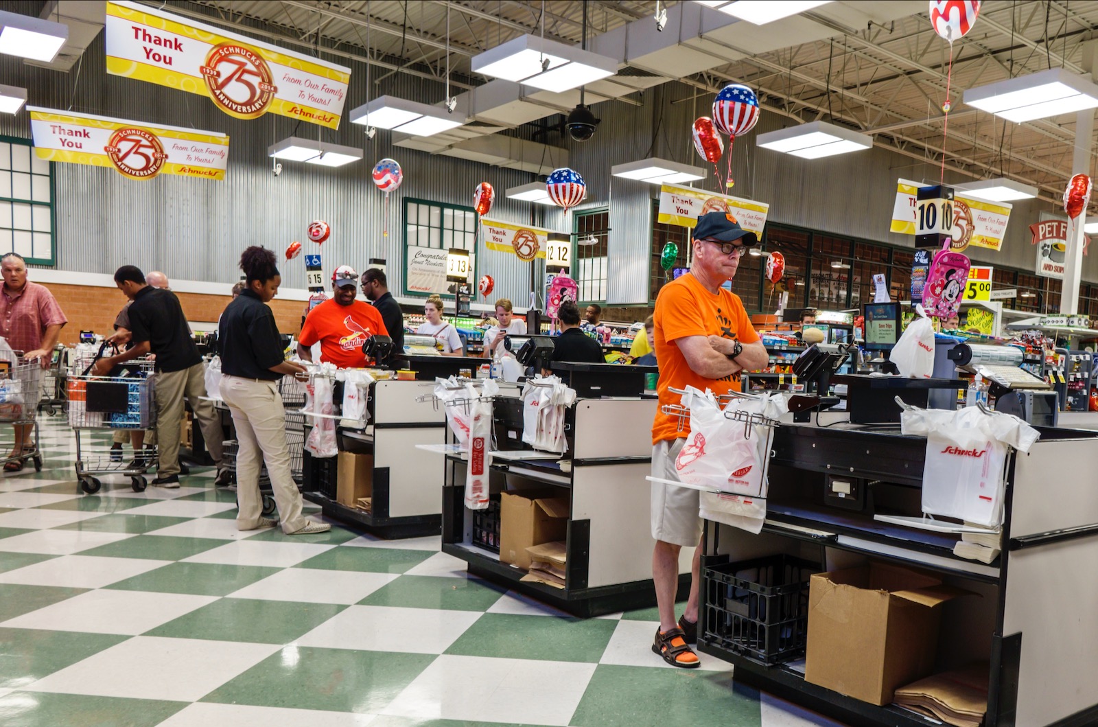 Schnucks grocery store, St. Louis, Missouri, 2014
