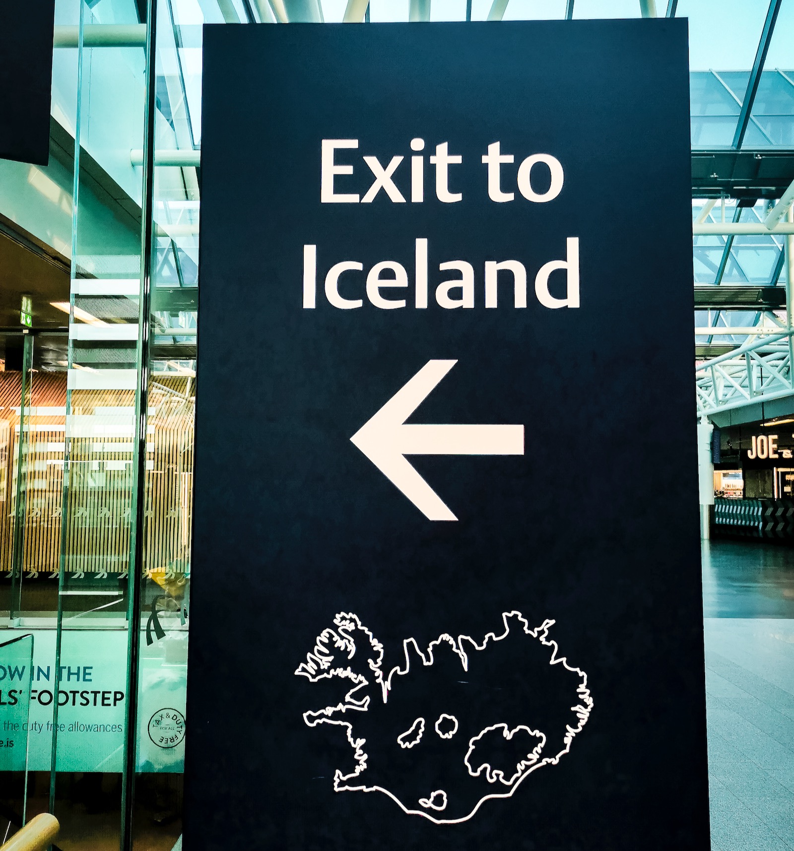 Reykjavik Airport, Iceland, 2021