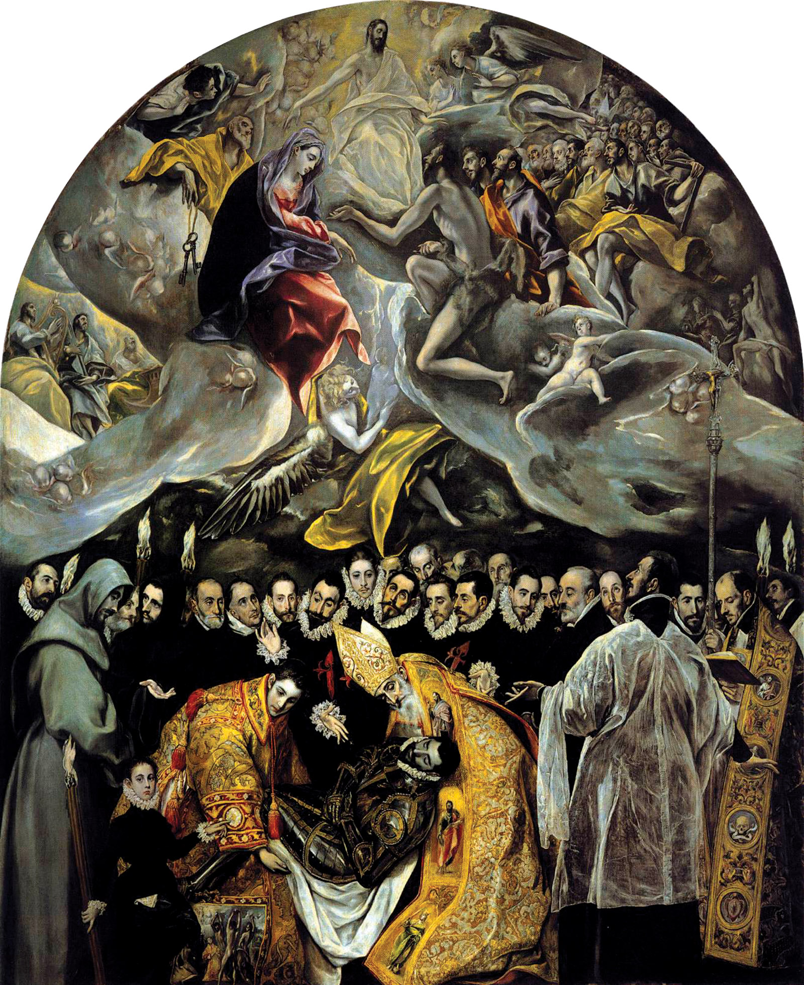 The Burial of the Count of Orgaz; painting by El Greco