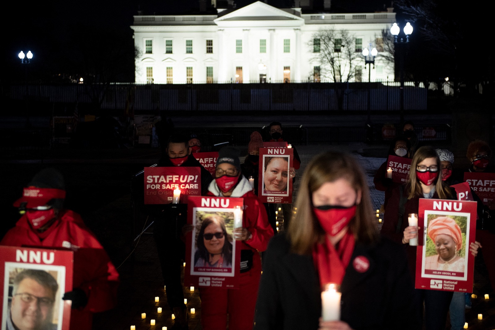 A vigil for nurses in D.C.