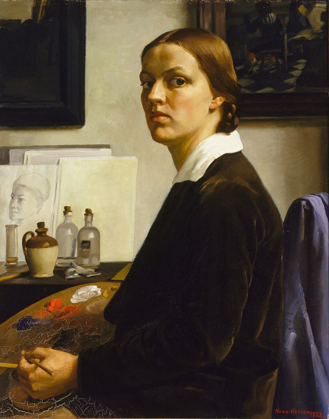 Self-Portrait; painting by Nora Heysen
