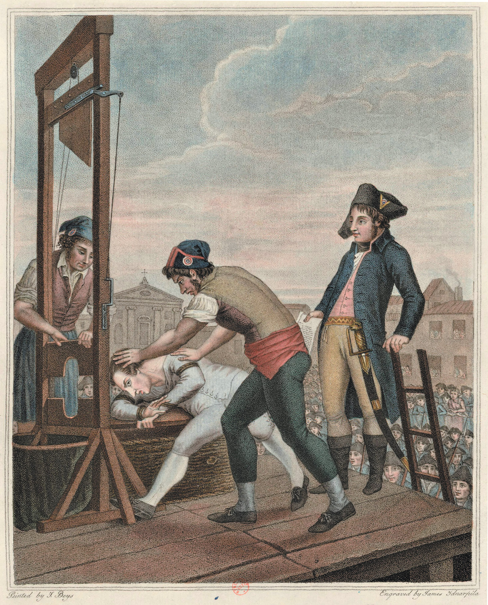 The execution of Robespierre