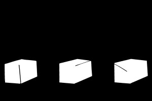 Three Boxes Three Ways; illustration by Joy Walker