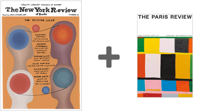 NY Review and Paris Review covers