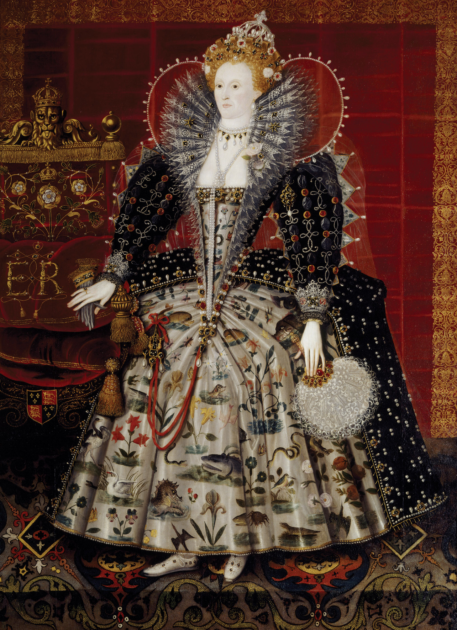 A painting of Elizabeth I
