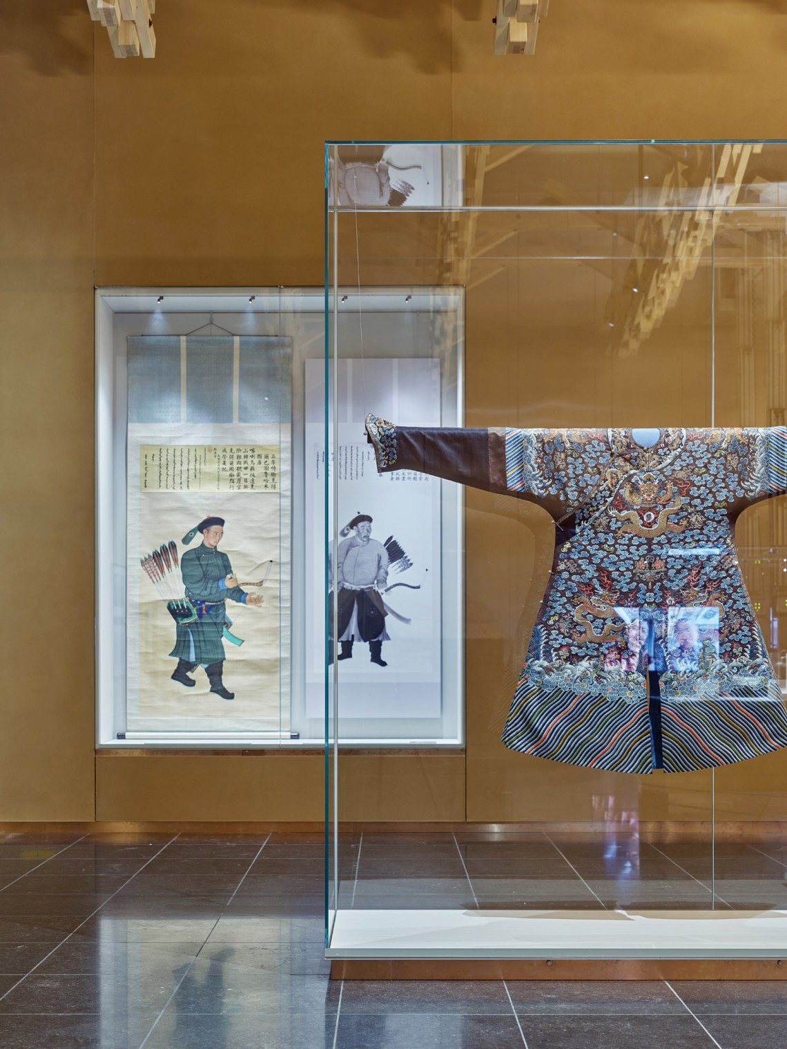 Objects on view as part of the ‘China and Europe: Art Between War and Peace’ exhibit at the Museum of Asian Art in the Humboldt Forum
