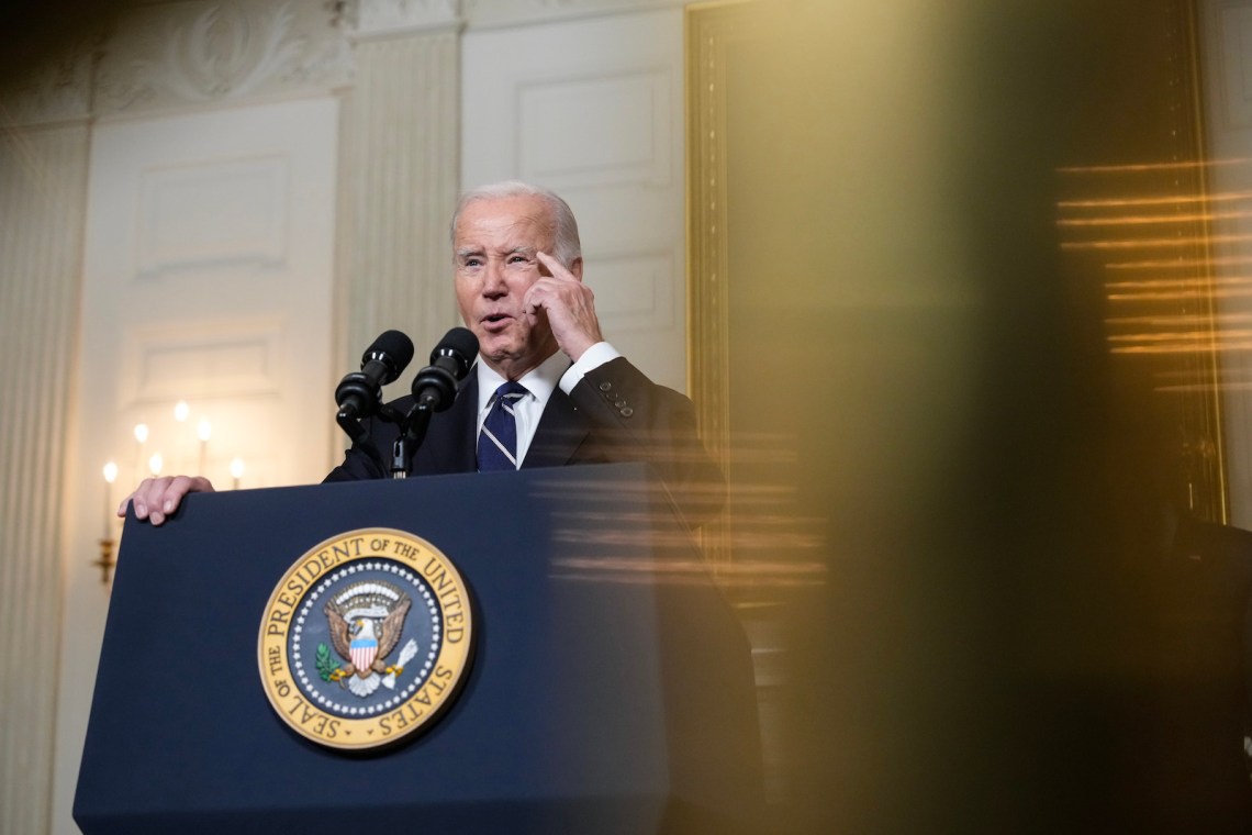 President Biden Delivers Remarks On Terrorist Attacks In Israel