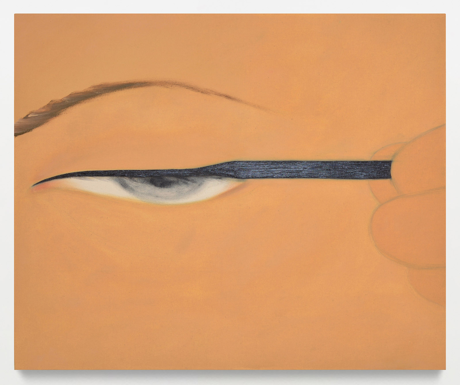 Eyeliner; painting by Henni Alftan