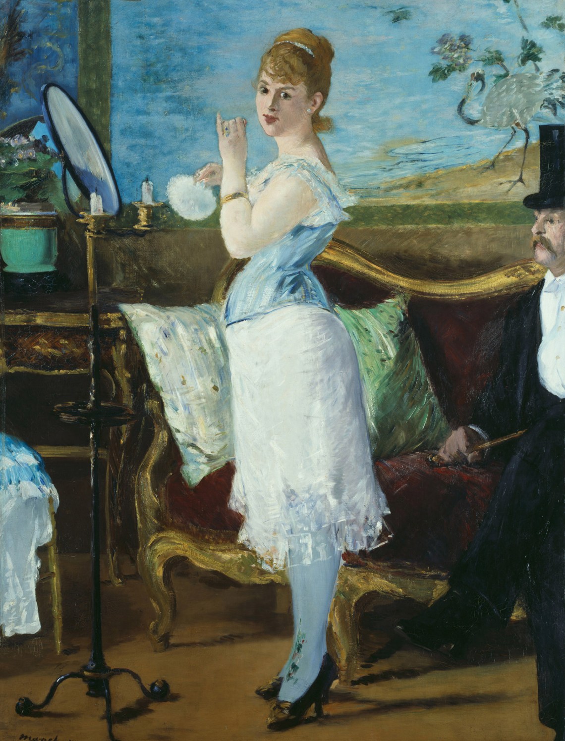 Nana; painting by Édouard Manet