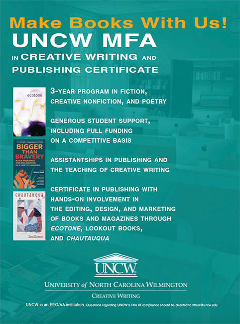 Ad: UNCW MFA in Creative Writing